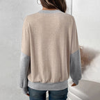 Damen lässiger Pullover R&B