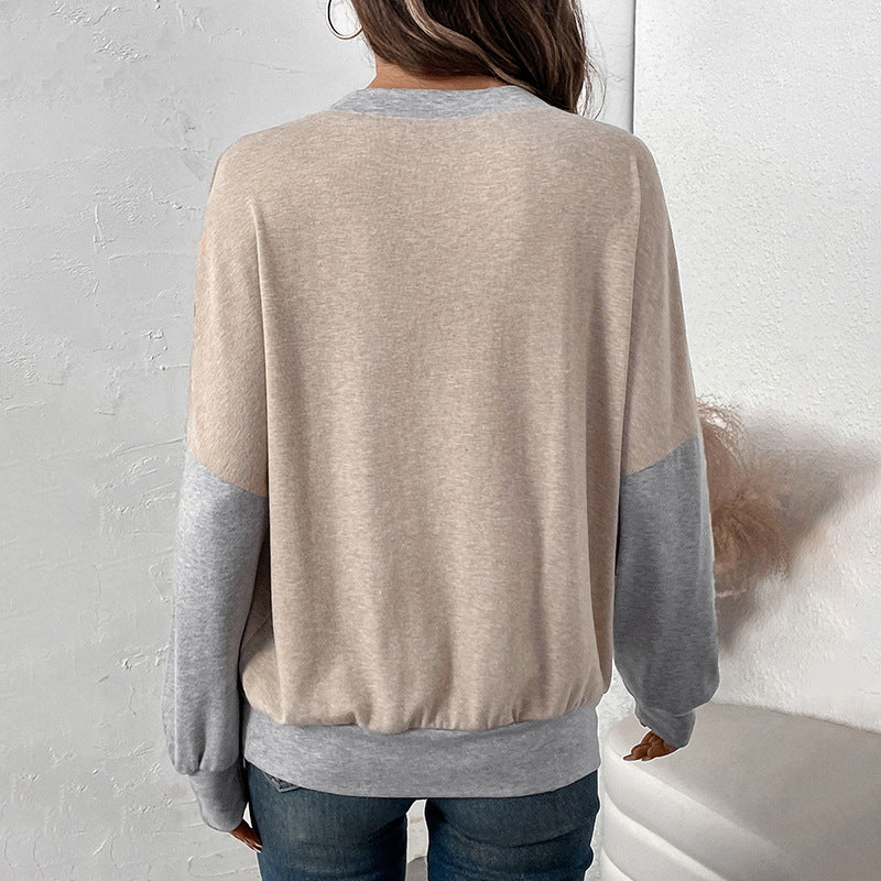 Damen lässiger Pullover R&B