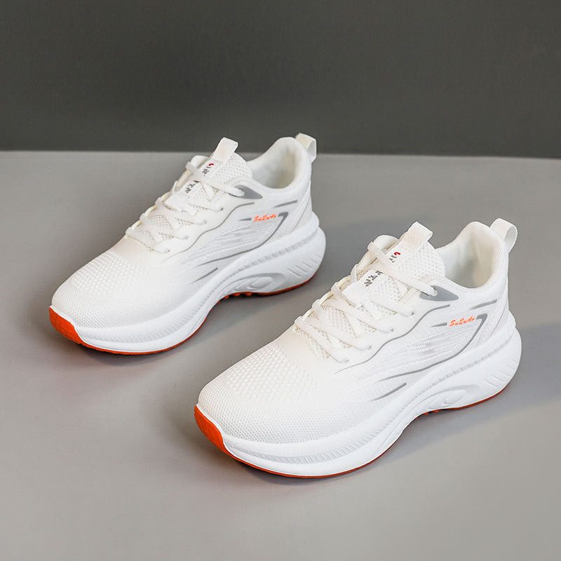 Damen Sportliche Laufschuhe mit atmungsaktivem Obermaterial und dämpfender Sohle R&B