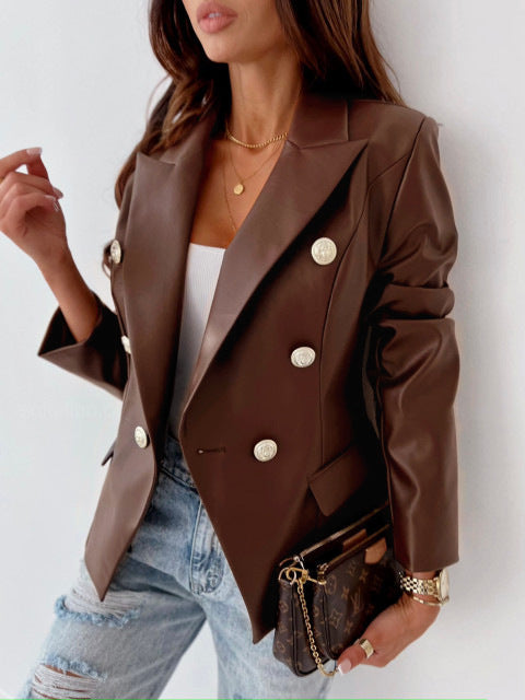 Damen Blazer mit doppelter Knopfleiste R&B
