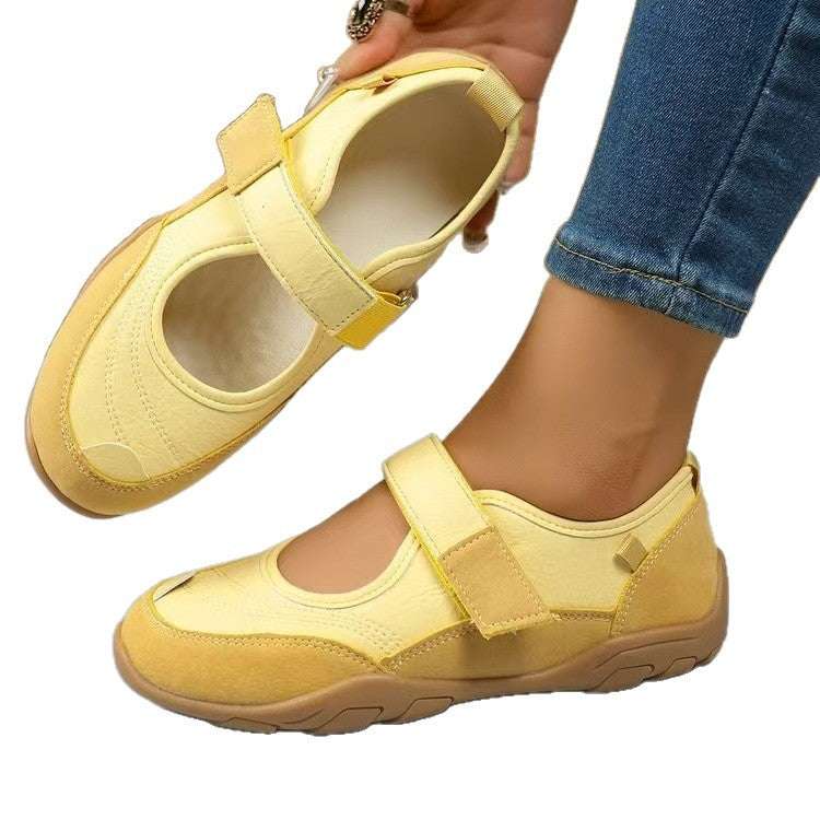 Damen Komfortable Klett-Schuhe mit atmungsaktivem Obermaterial und ergonomischer Sohle R&B