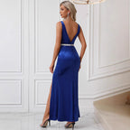 Damen Luxus Abendkleid R&B