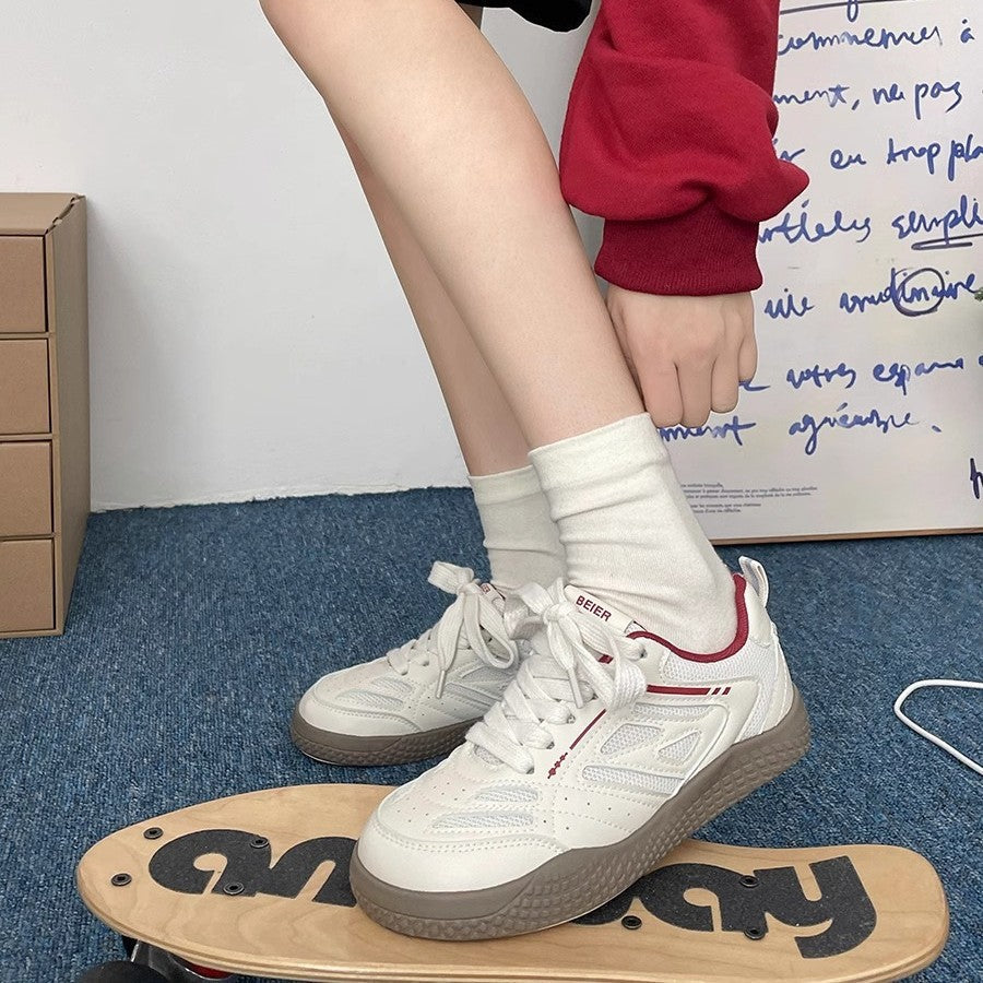 Damen Sportliche Sneaker mit atmungsaktiver Netzstruktur und rutschfester Sohle R&B