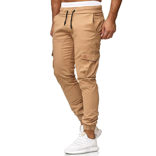 Herren Cargo-Jogginghose mit elastischem Bund und praktischen Seitentaschen R&B