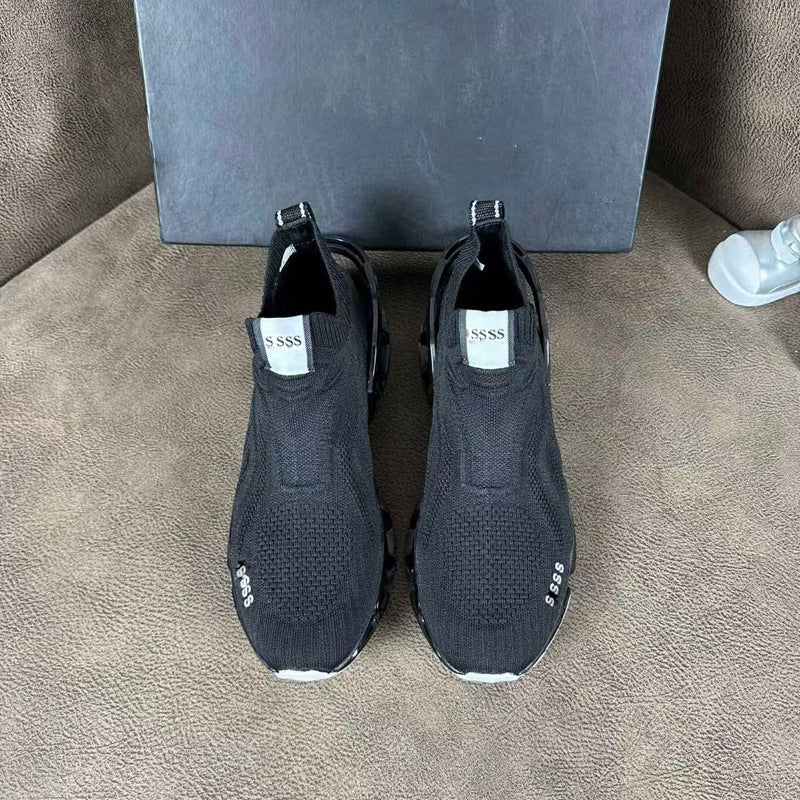 Damen Slip-On Laufschuhe mit atmungsaktiver Oberflächenstruktur und modernem Design R&B