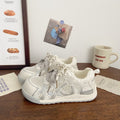 Damen Sportliche Sneakers mit atmungsaktivem Obermaterial und innovativen Schnürdetails R&B