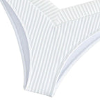 Damen Hoch taillierter Slip mit trendiger V-Form R&B
