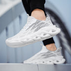 Damen Sportliche Laufschuhe mit atmungsaktiver Stricktechnologie und innovativer Dämpfung R&B