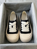 Damen Bequeme Sneaker aus hochwertigem Material mit elastischen Schnürsenkeln