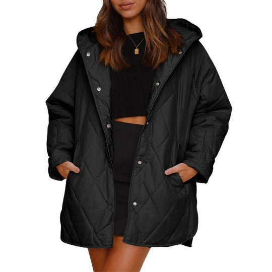 Damen Wärmender Steppmantel R&B