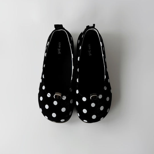 Damen Ballerinas mit elegantem Punktedesign und komfortablem Fußbett R&B