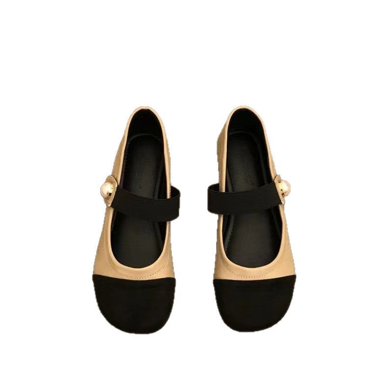 Damen Bequeme Ballerinas mit Elegantem Schnallen-Detail R&B