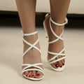 Damen Riemchen-Pumps mit elegantem Kreuzriemen-Design und schickem Absatz R&B