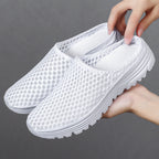 Damen Luftige Clogs mit atmungsaktivem Netzdesign R&B