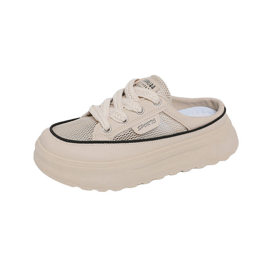 Damen Alltagssneaker mit atmungsaktiver Mesh-Oberfläche und rutschfester Sohle R&B