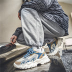 Damen Modische Sneakers mit stoßdämpfendem Design und atmungsaktiver Mesh-Oberfläche