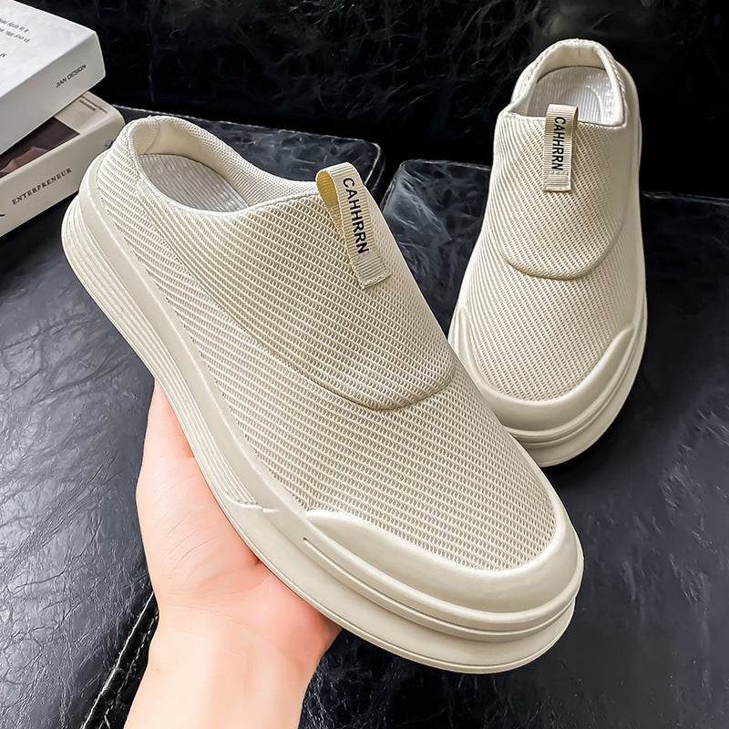 Damen Casually maxisierte Slip-On Sneakers mit atmungsaktiver Oberflächenstruktur R&B