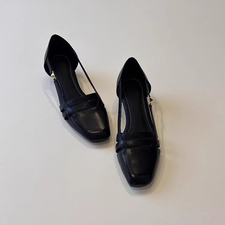 Damen Slingback Pumps mit modischem Riemendesign