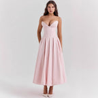 Damen Abendkleid mit taillierter Silhouette und A-linien Schnitt R&B