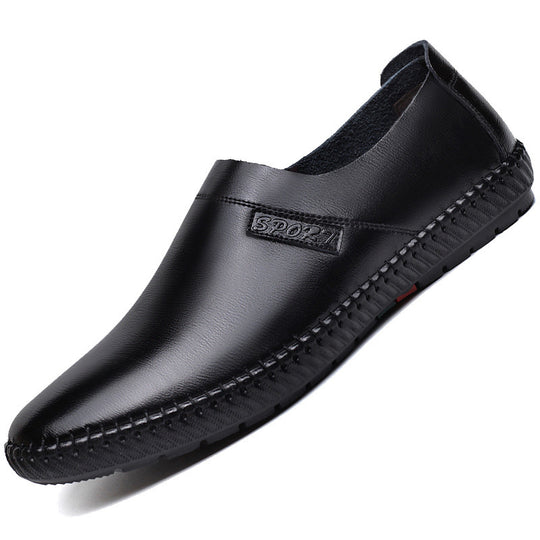 Damen Bequeme Slip-On Freizeitschuhe aus hochwertigem Leder R&B