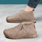 Damen Bequeme und isolierte Winterstiefel