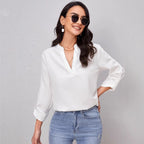 Damen Elegantes und modernes Blusenshirt R&B
