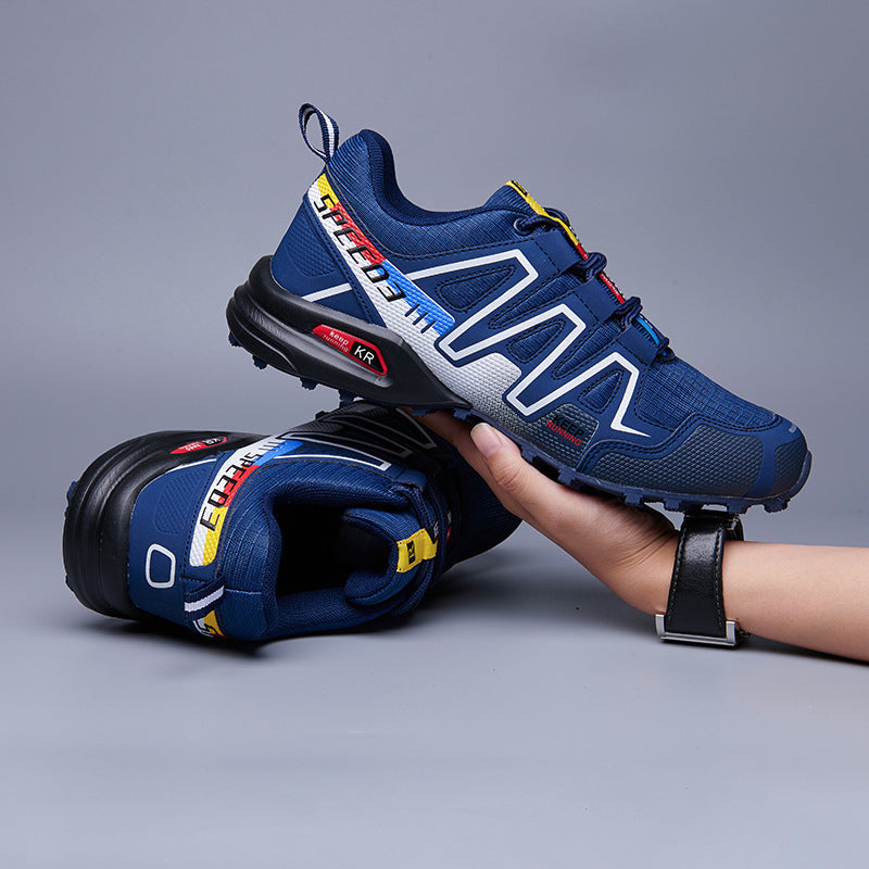 Damen Leichte Trailrunning-Schuhe mit Strapazierfähigem Obermaterial und Rutschfester Sohle R&B