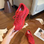 Damen Sportliche Sneakers mit modernem Design und rutschfester Sohle R&B