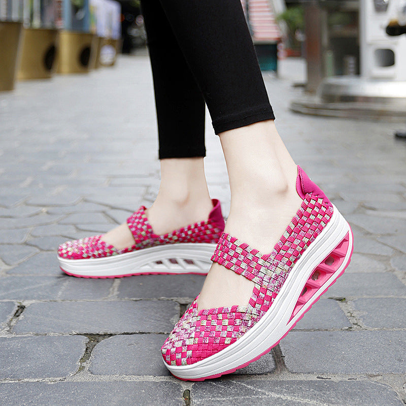 Damen Komfortable und modische Slip-On Schuhe