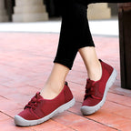 Damen Freizeit-Sneaker mit flexiblem Obermaterial und rutschfester Sohle