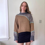 Damen Grobstrickpullover R&B