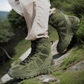 Herren Multifunktionale Trekkingstiefel mit hohem Knöchelschutz und rutschfester Sohle R&B