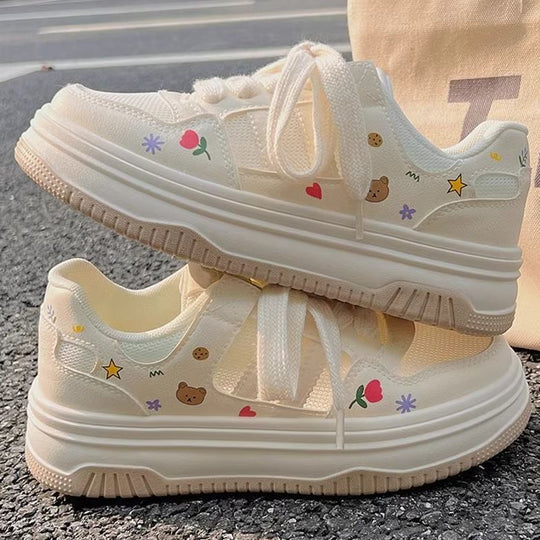 Damen Sneakers mit verspielten Applikationen und weichem Fußbett R&B