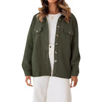 Damen lässige Steppjacke mit aufgesetzten Taschen R&B