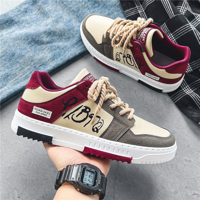 Damen Trendige Freizeitsneaker mit kontrastierendem Obermaterial R&B