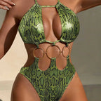 Damen Badeanzug mit aufregendem Schlitz-Design R&B