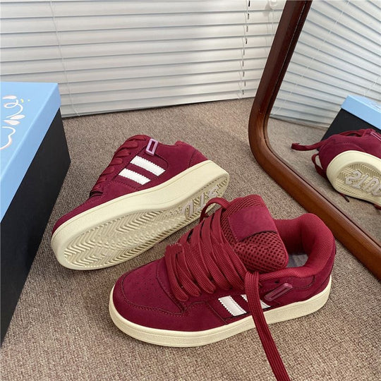 Damen Sportliche Sneakers mit atmungsaktiver Mesh-Oberfläche und bequemer Dämpfung R&B