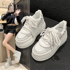 Damen modische Plateau-Sneaker mit atmungsaktiver Sohle und schickem Design R&B