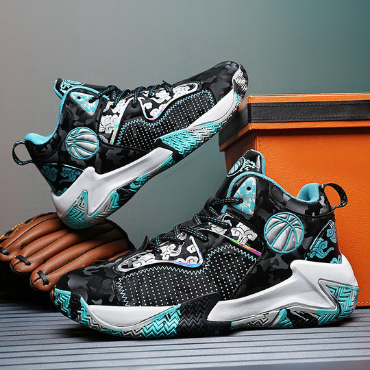Damen Basketball Sneakers mit rutschfester Sohle und stoßdämpfender Technologie R&B