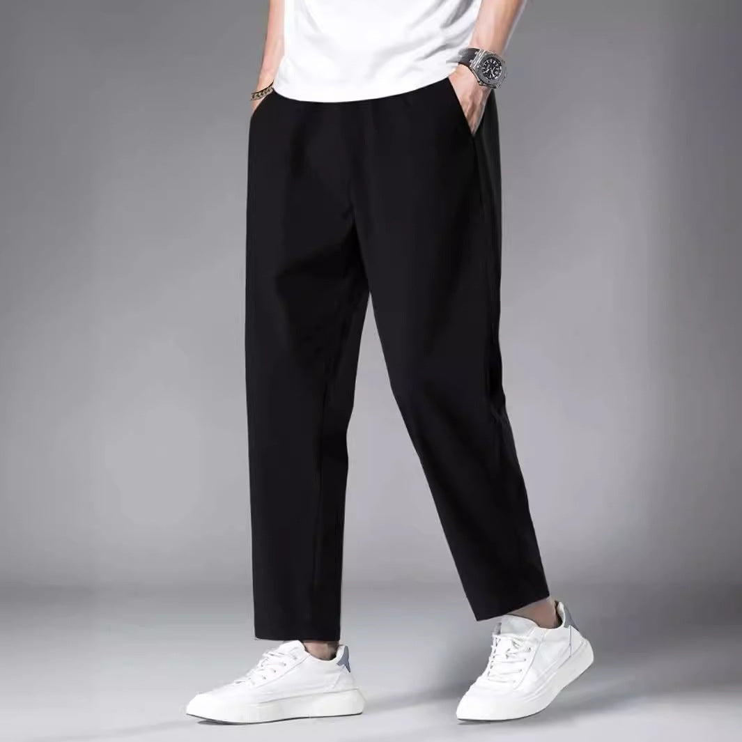 Herren elegante Relaxed-Fit Hose R&B
