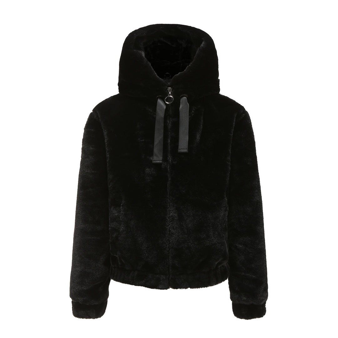 Damen Kuscheljacke mit hochabschließendem Kragen R&B