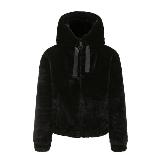 Damen Kuscheljacke mit hochabschließendem Kragen R&B