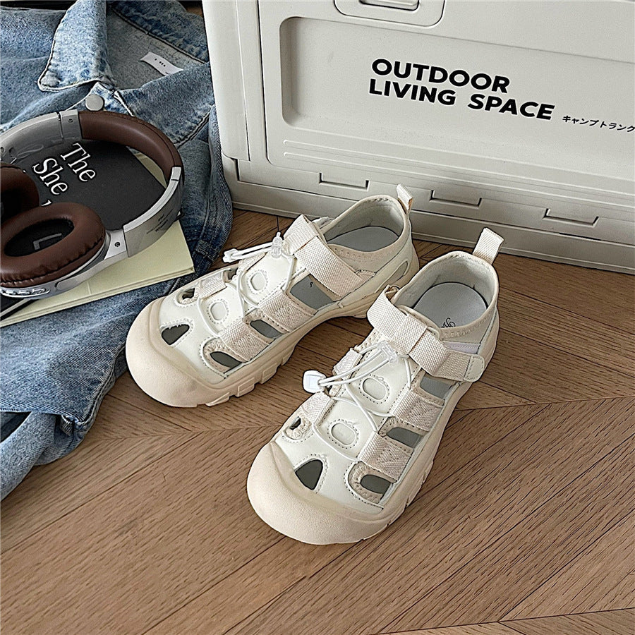 Damen Outdoor-Sandalen mit verstellbarem Riemendesign und rutschfester Sohle