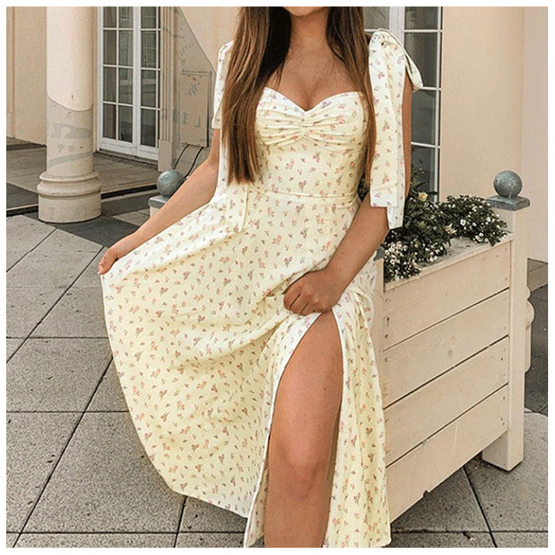 Damen Sommerkleid mit romantischem Blumenmuster R&B