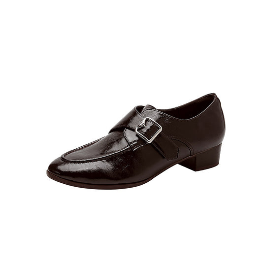 Damen elegante Slipper mit modischem Schnallen-Detail R&B