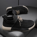 Damen sportive Sneakers mit elastischem Schaft und rutschfester Sohle R&B