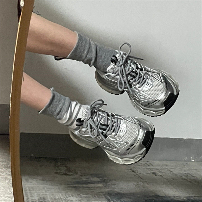 Damen Stadtangepasste Laufschuhe mit dämpfender Sohle und atmungsaktivem Mesh R&B
