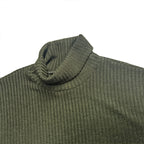 Herren feiner Rollkragenpullover aus strukturiertem Strick R&B