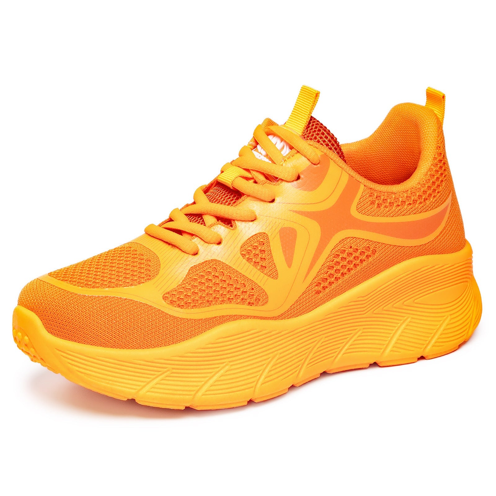 Damen Sportliche Laufschuhe mit atmungsaktiver Mesh-Oberfläche und stoßdämpfender Sohle R&B