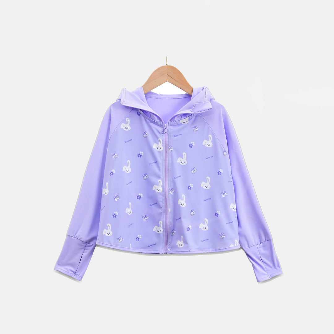 Kinder Sonnenjacke mit Kapuze und UV-Schutz R&B